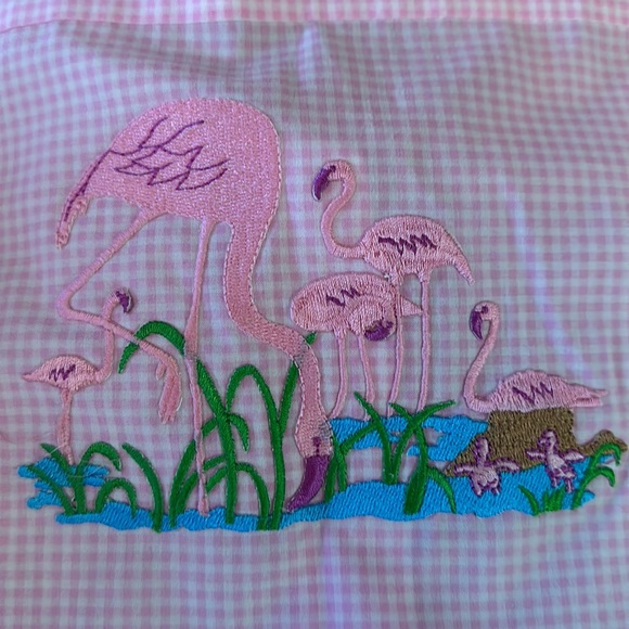 New button up pink and white gingham shirt - Picture 10 of 10